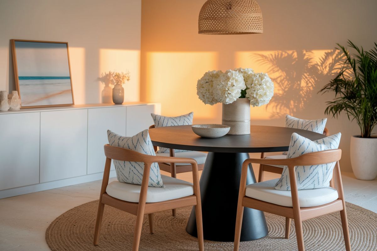 Japandi dining room ideas