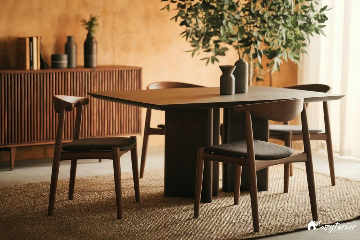 organic modern dining room ideas
