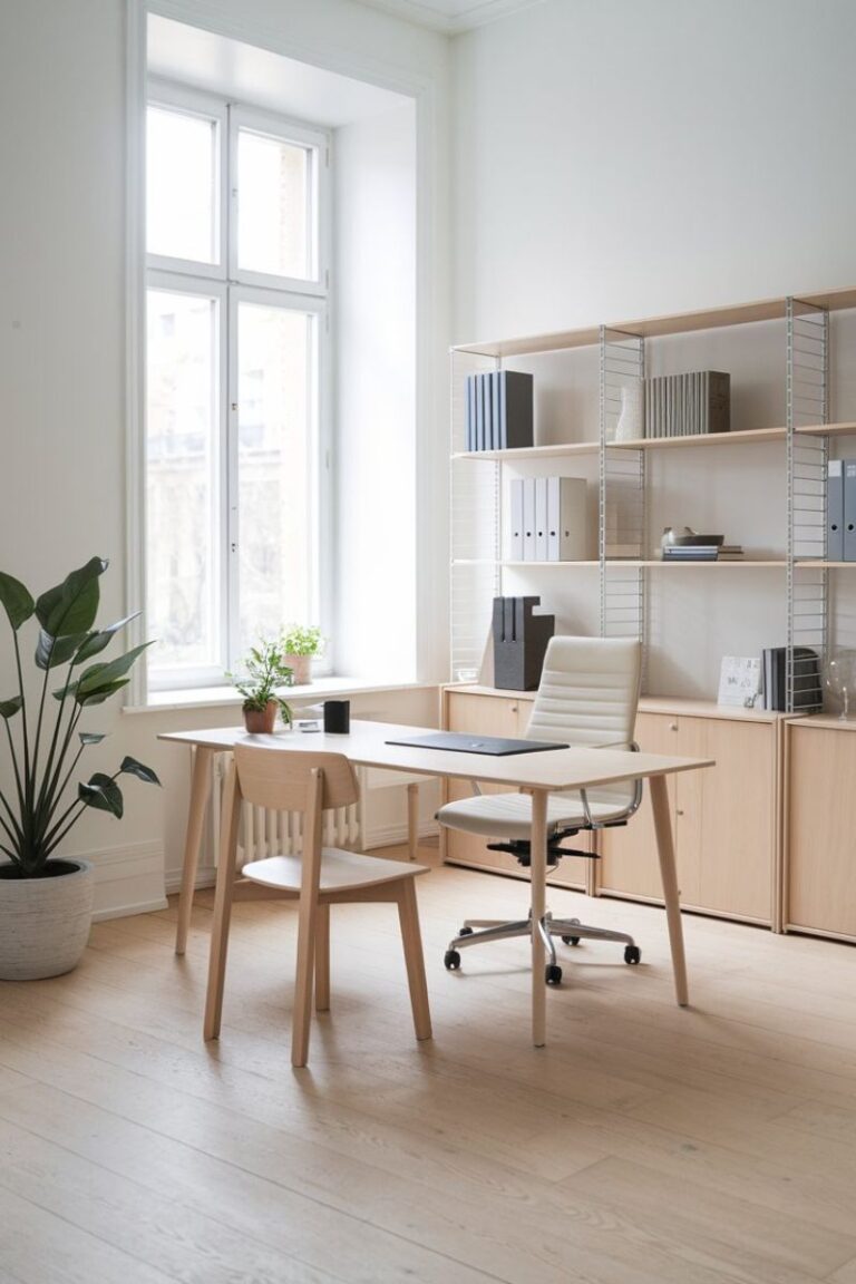 20 Scandinavian Home Office Ideas That Will Instantly Refresh Your ...