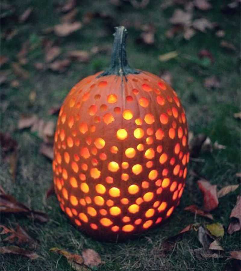 Polka Dot Pumpkin