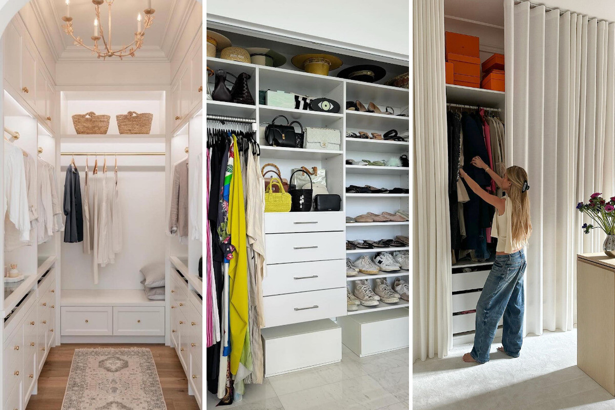 closet organization ideas