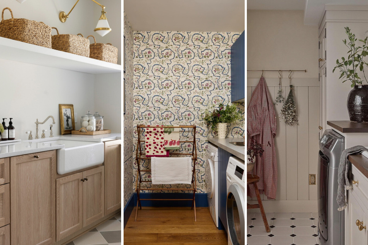 cottagecore laundry rooms