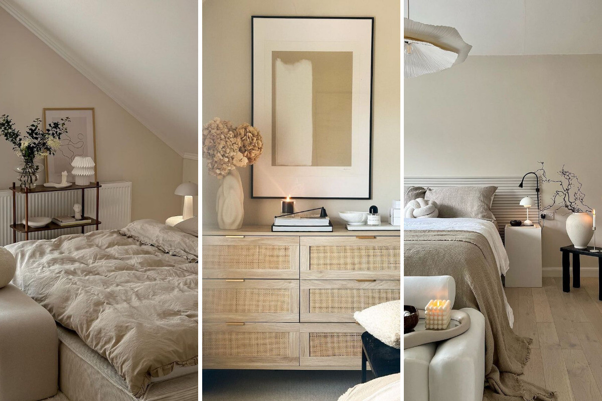 neutral bedroom decor