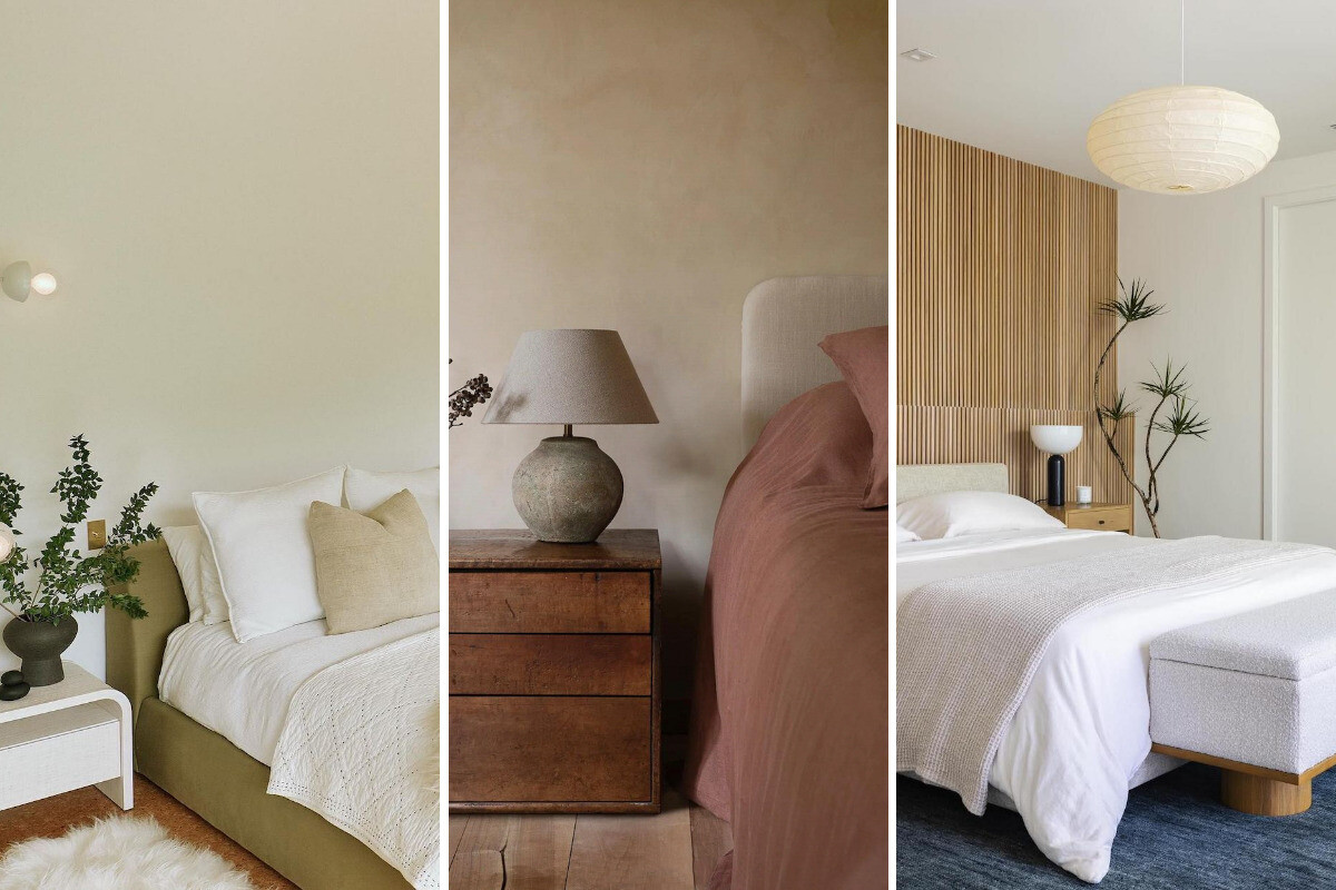 organic modern bedroom