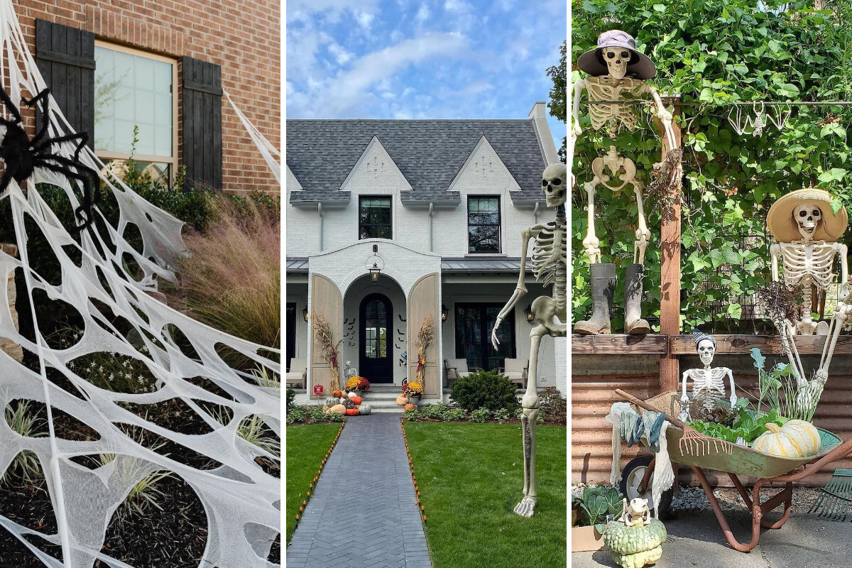 14+ Outdoor Halloween Decor Ideas to Trick Out Your Yard & Porch