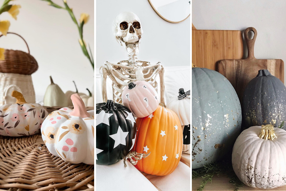 21+ Chic Pumpkin Painting Ideas For Your Home –