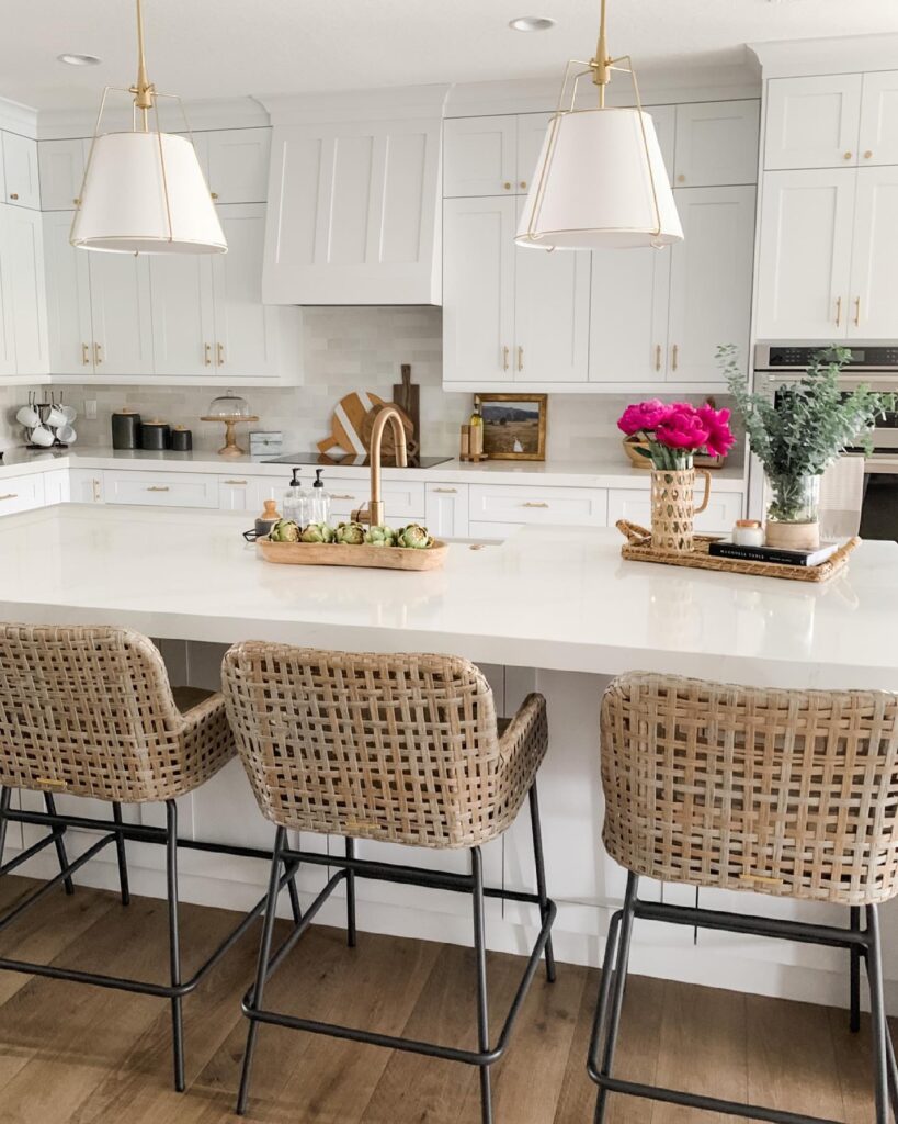 rattan bar stools