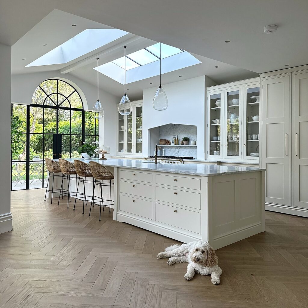 sun roof in kitchen