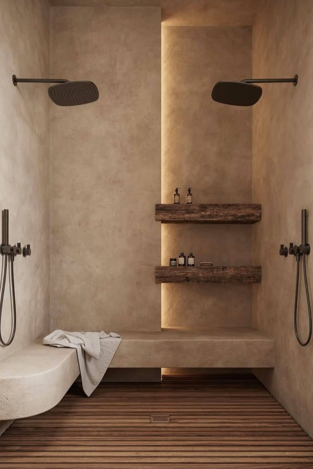 Japandi bathroom ideas 21