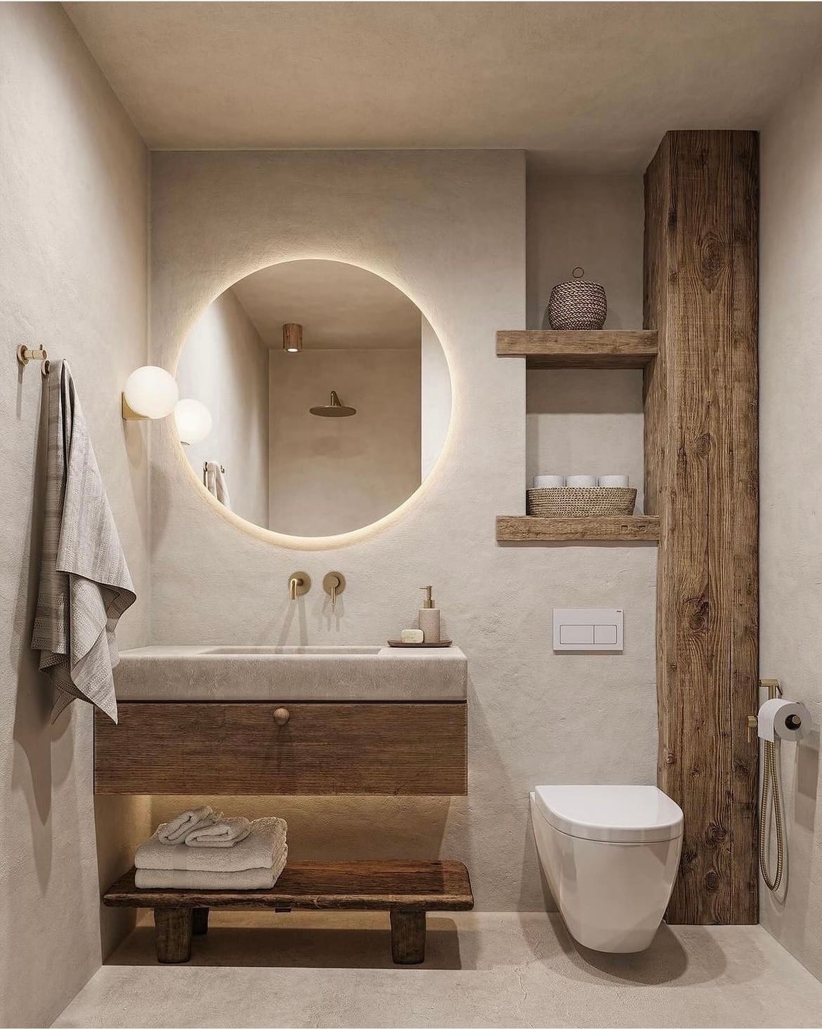 japandi bathroom ideas 7