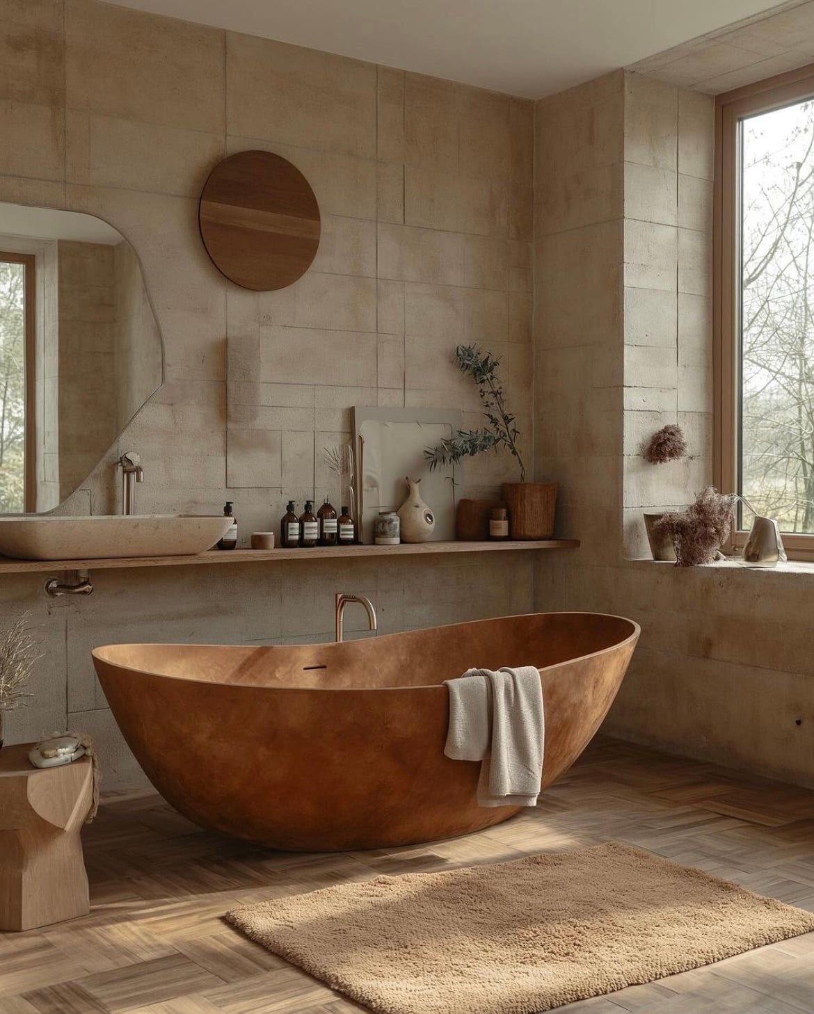 japandi bathroom ideas 8
