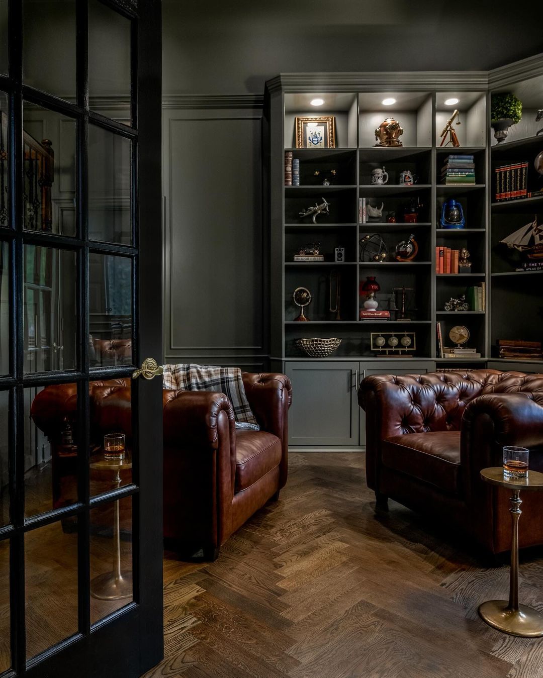 whiskey lounge home ideas