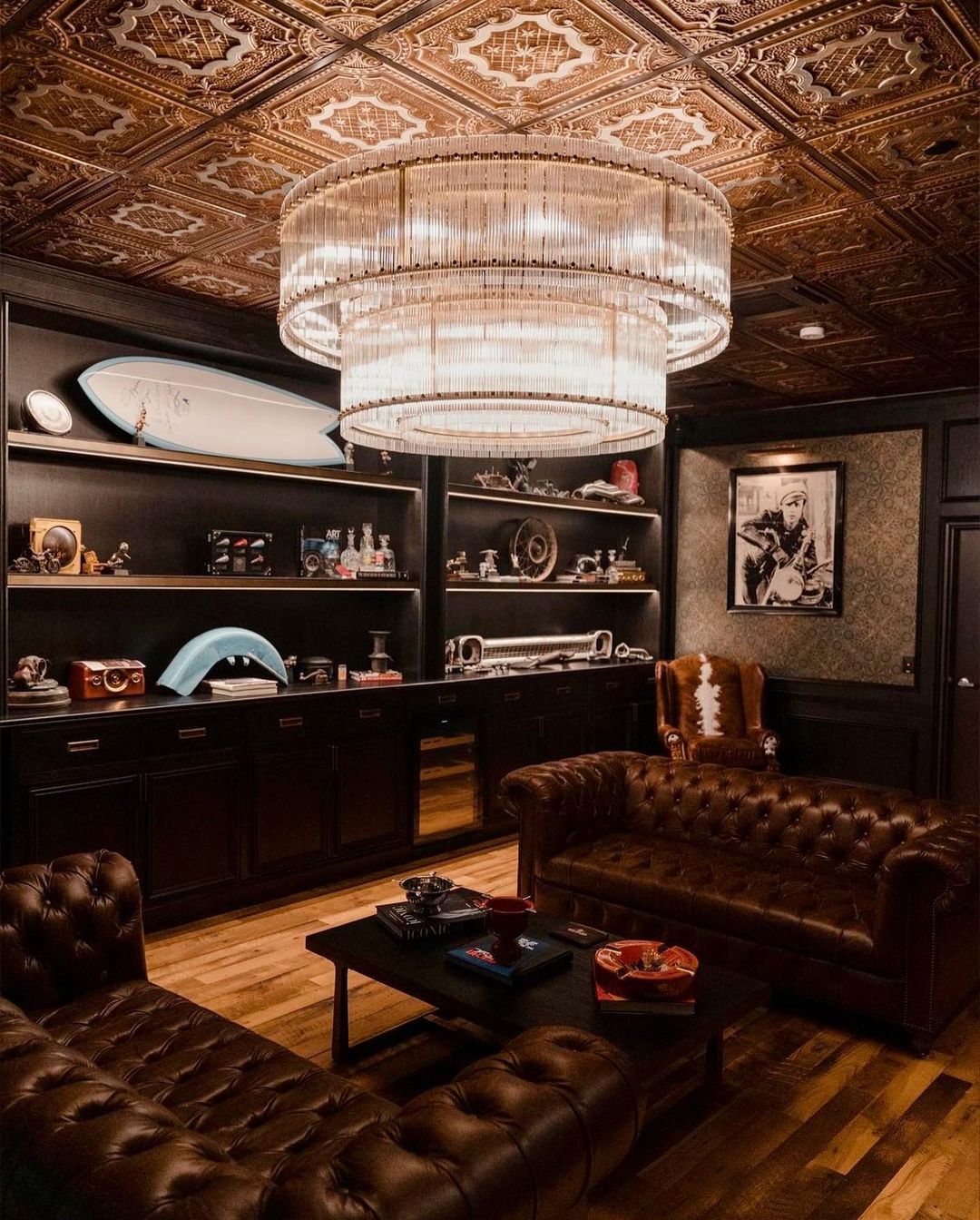 whiskey lounge home ideas