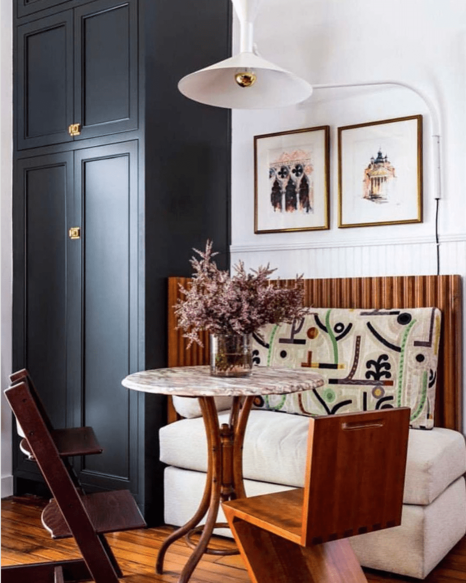 Go for Small but Mighty with Breakfast Nook Furnishings and Lighting