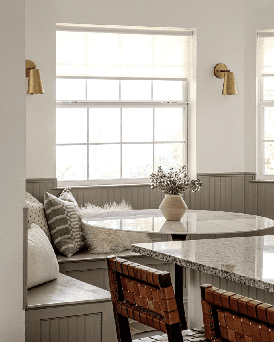 Add Character with Beadboard in a Dining Nook