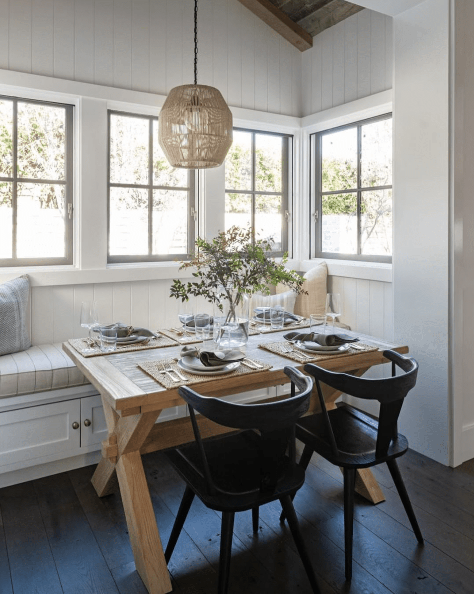 Add Cabinet Doors to the Banquette